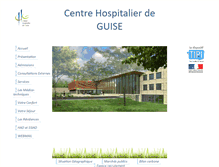 Tablet Screenshot of ch-guise.fr